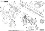 Bosch 0 602 491 434 BT EXACT 2 Cordless Screw Driver Spare Parts